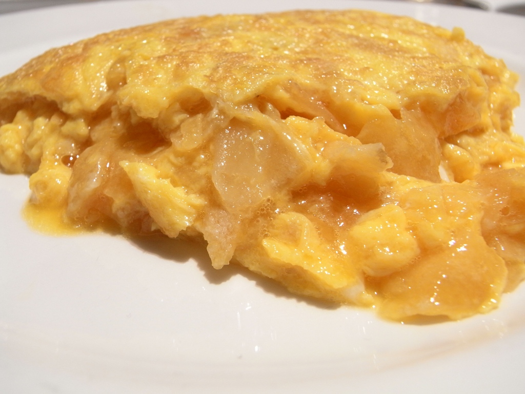 Tortilla de patatas estilo Betanzos